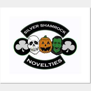 Silver Shamrock Patch Posters and Art